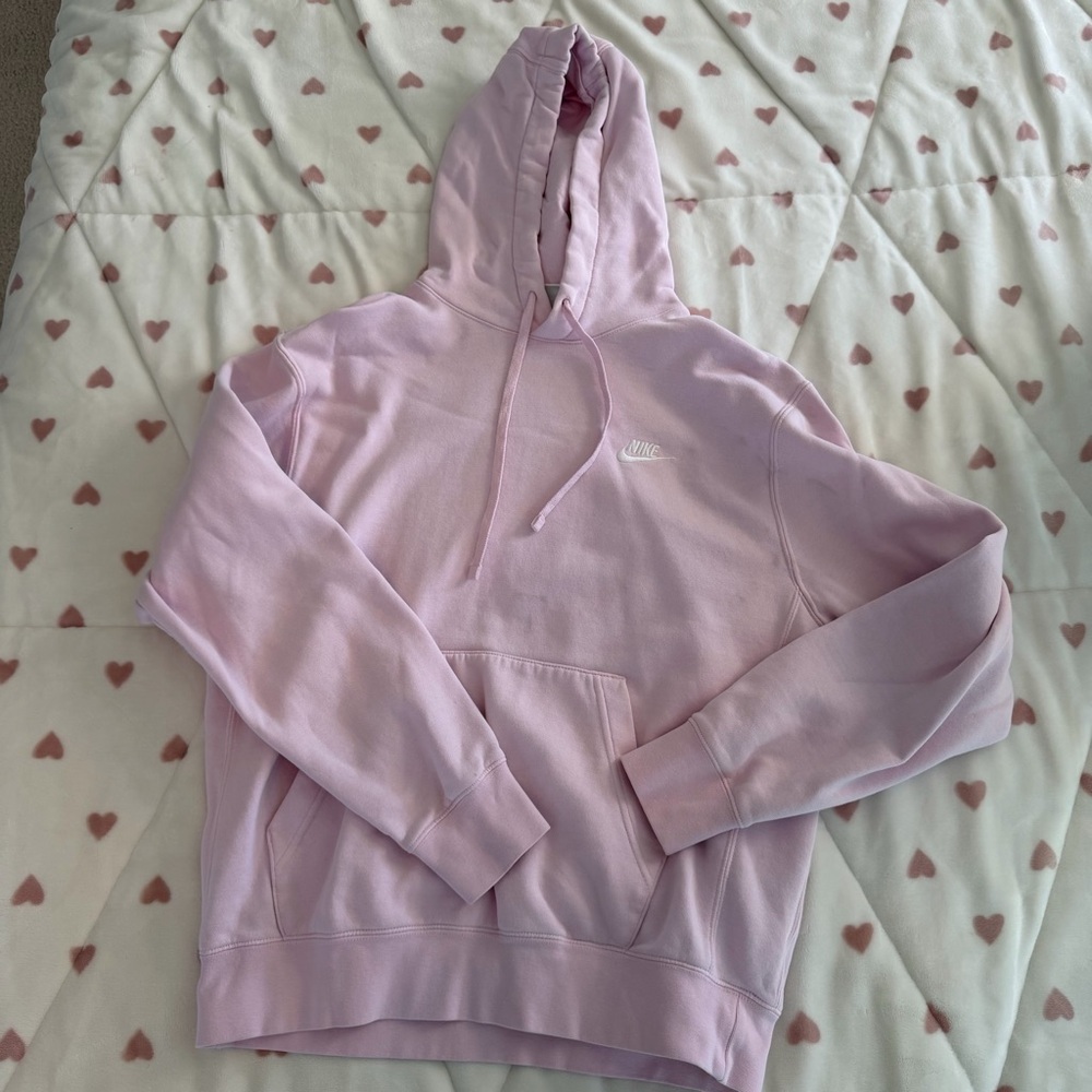 Nike Baby Pink Hoodie (M)